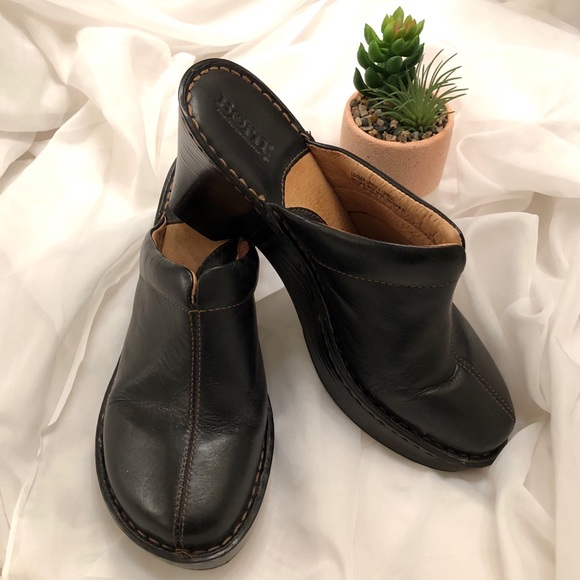 HP💫🌹Born Leather Clogs - Picture 6 of 11